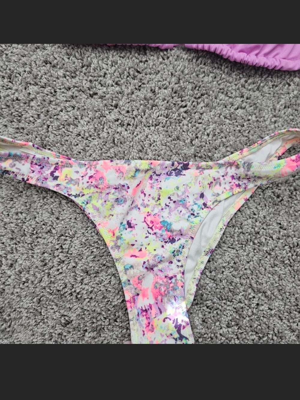 Victoria's Secret Lilac Triangle Bikini - Picture 2 of 3